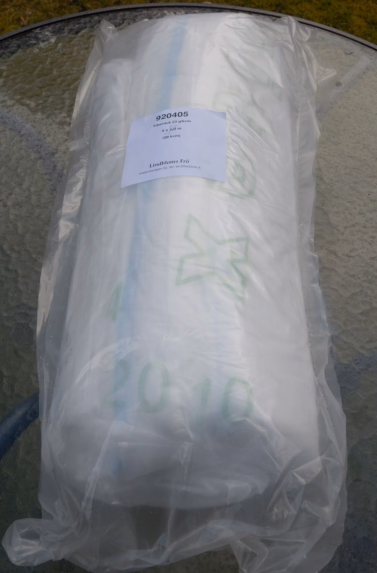 920408 Fiberduk 4x8 m extra kraftig 23g/m2