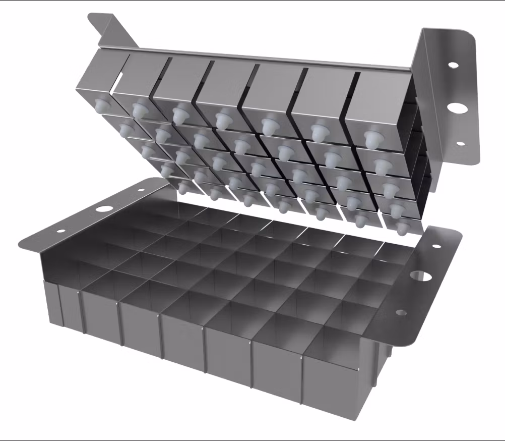 Pro Soilblocker / Jordkubspressare för yrkes för 35 kuber 50x50 mm