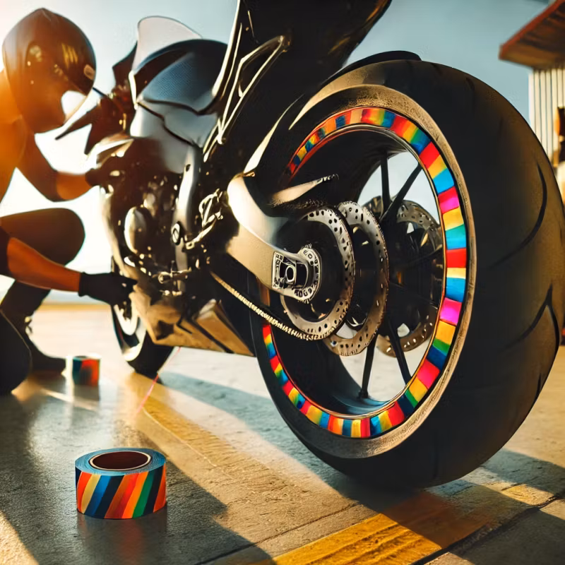 When Is the Best Time to Apply Motorcycle Wheel Stickers?