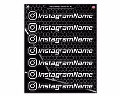 Instagram Sticker kit - XL - "Big size"