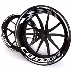 CB1000R Wheel Stickers - "Checker" Black Friday