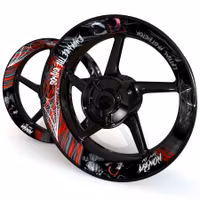 "Venom" Wheel Stickers - Black Week