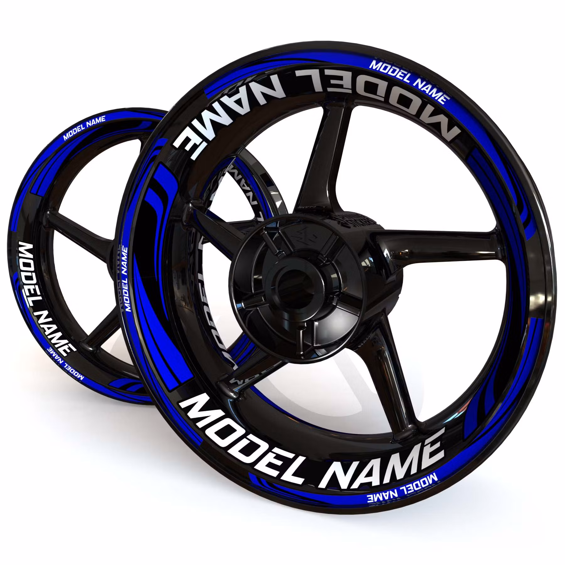 Kopia "Model Name" Wheel Stickers - "Wave"