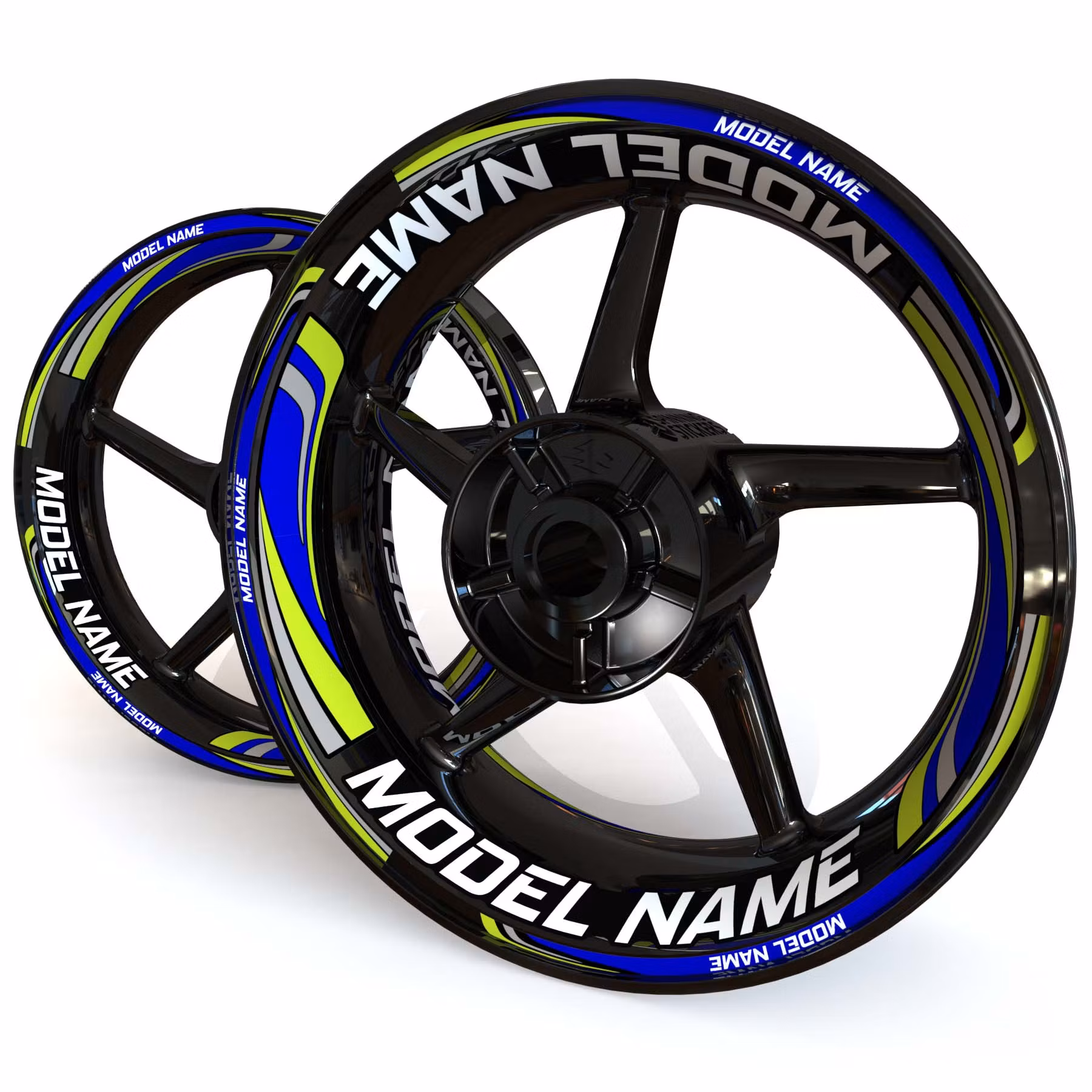 Kopia "Model Name" Wheel Stickers - "Wave"