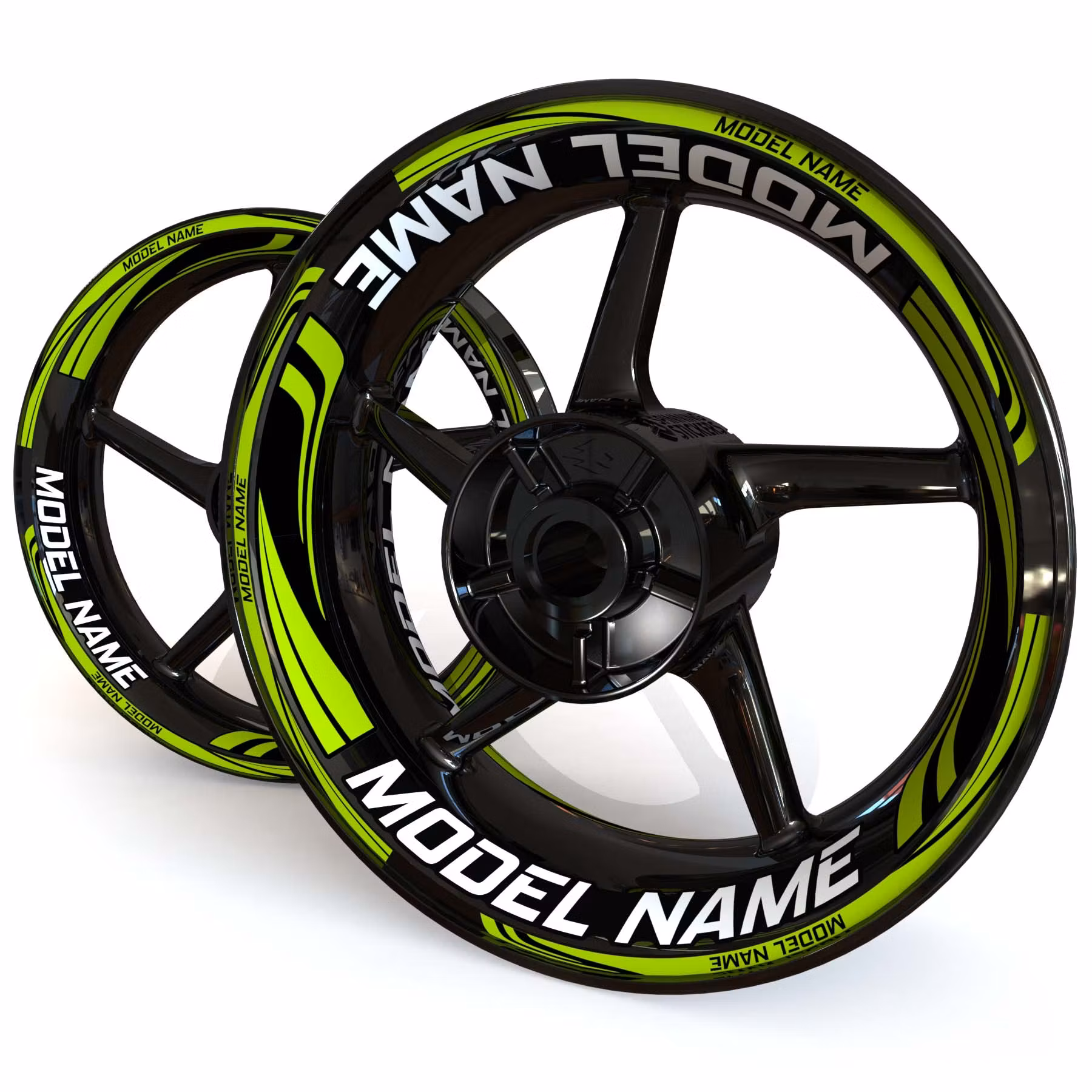 Kopia "Model Name" Wheel Stickers - "Wave"