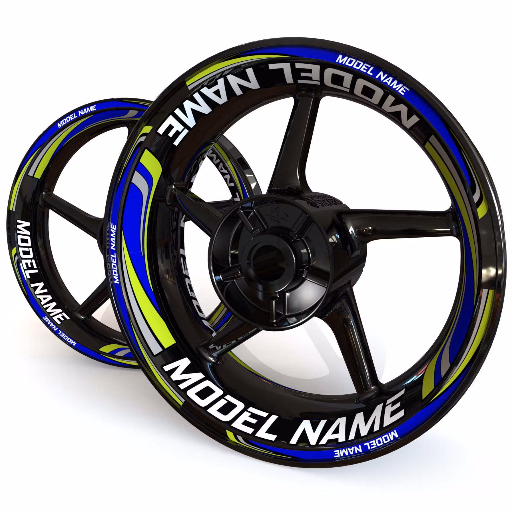 Kopia "Model Name" Wheel Stickers - "Wave"