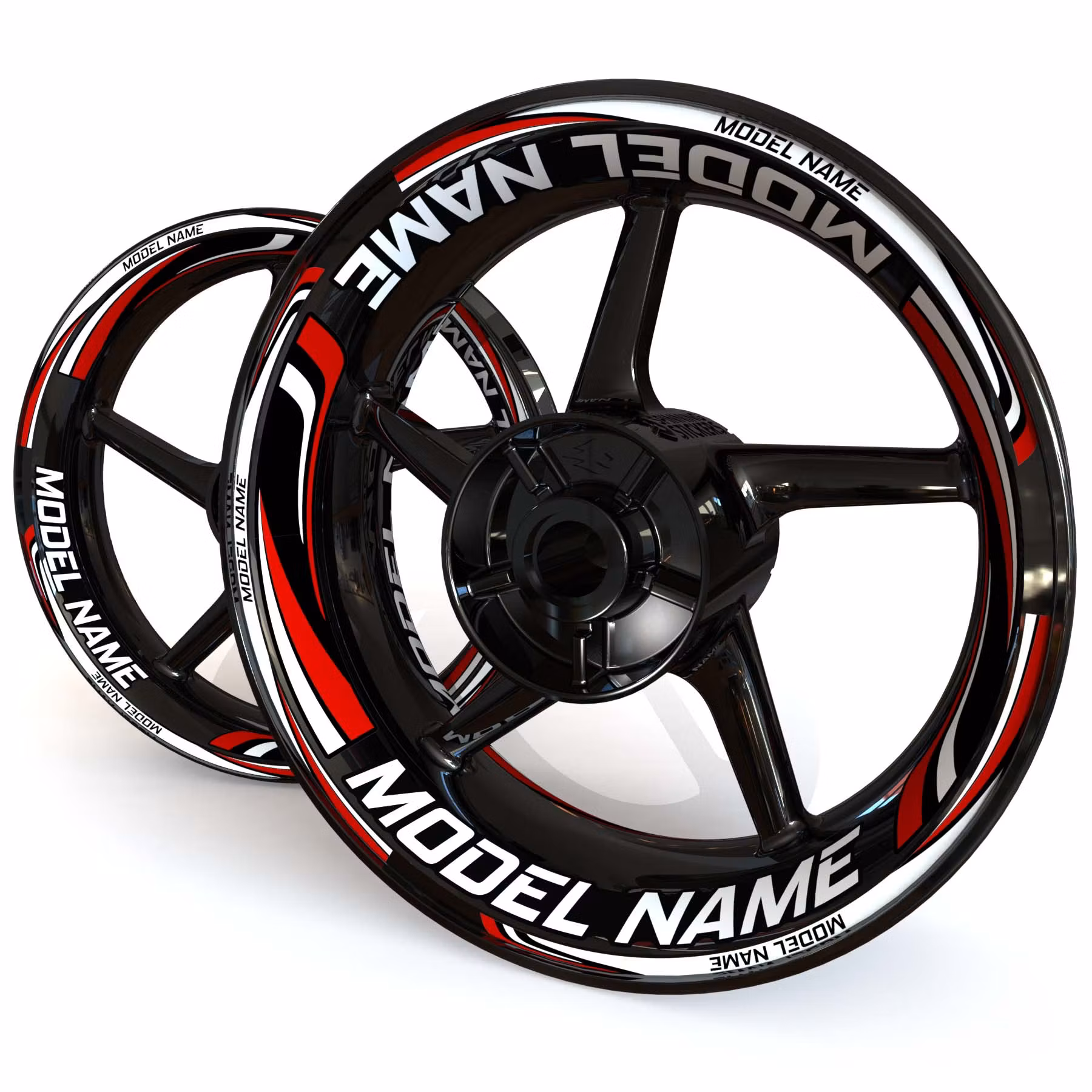 Kopia Kopia "Model Name" Wheel Stickers - "Wave"
