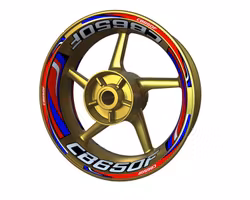 CB650F Wheel Stickers - "Wave"