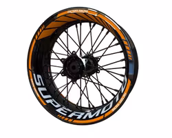 Wheel Stickers - Fits Supermoto - "Classic"