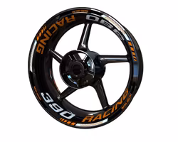 Wheel Stickers - Fits RC 390 and 390 Duke - "Racing Havoc"
