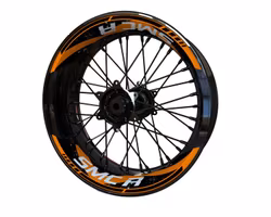 Wheel Stickers - Fits 690 SMC R - "Grit"