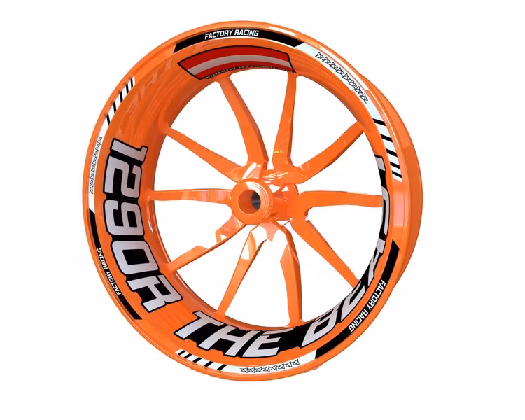 Wheel Stickers - Fits  - "Beast Classic"