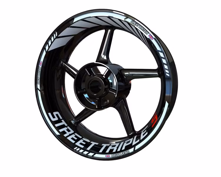Street Triple S Rim Stickers - "Classic"