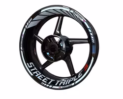 Street Triple S Rim Stickers - "Classic"