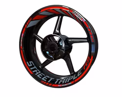 Street Triple RS Rim Stickers - "Classic"