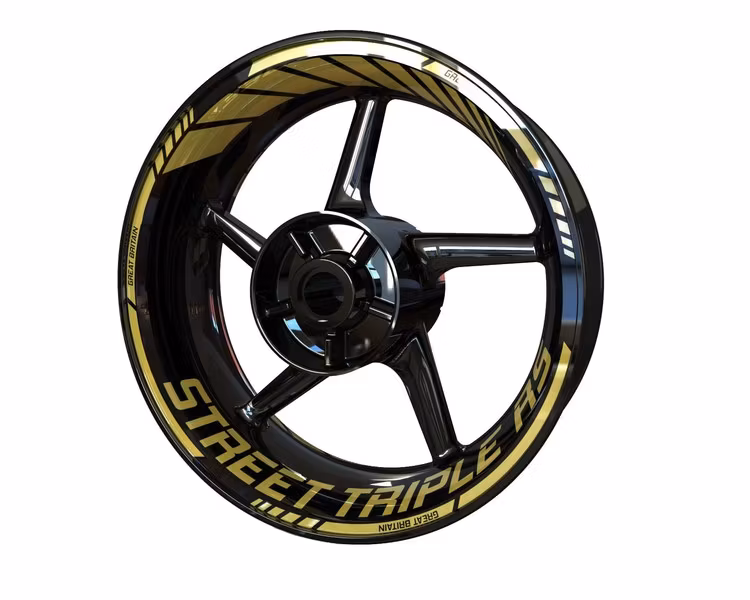 Street Triple RS Rim Stickers - "Classic"