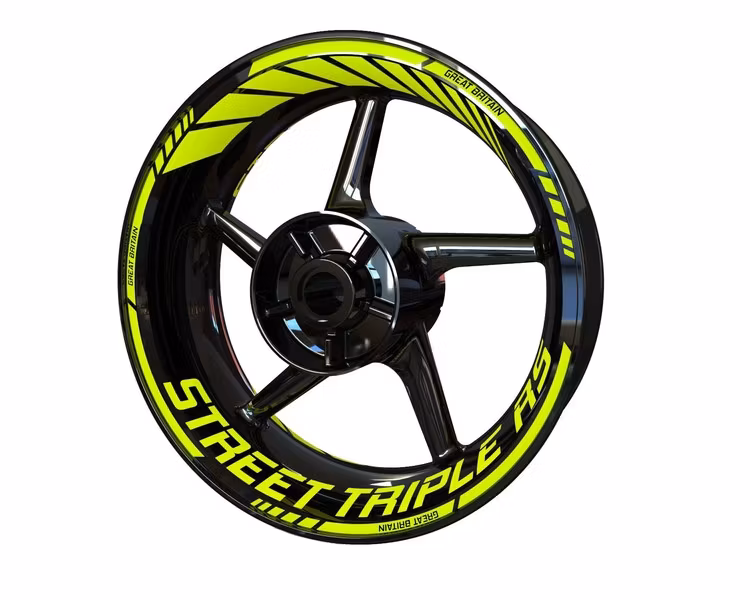 Street Triple RS Rim Stickers - "Classic"