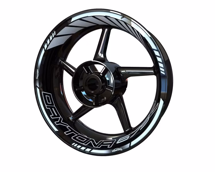 Triumph Daytona 675 Wheel Stickers - "Classic"