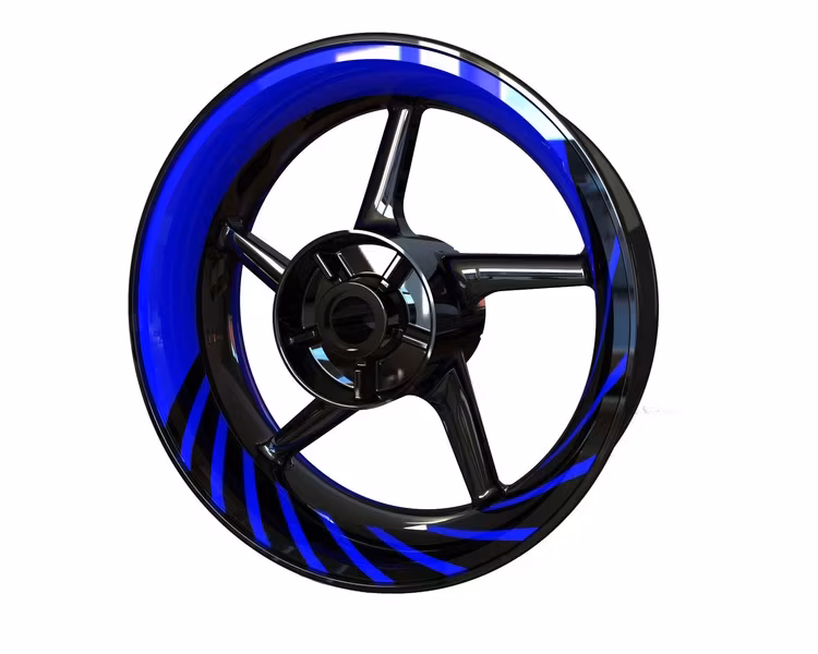 "Twisted Spinners" - Adhesivos para llantas