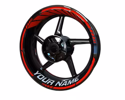 "Your Name" Wheel Stickers - "Classic"
