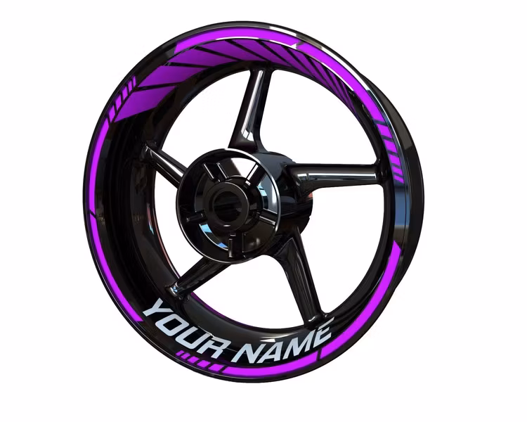 "Your Name" Wheel Stickers - "Classic"