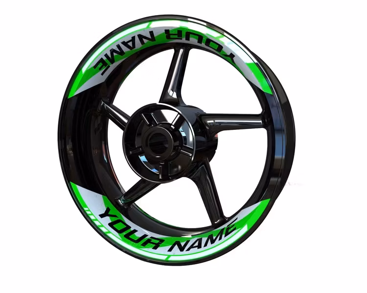 "Your Name" Wheel Stickers - "Grit"