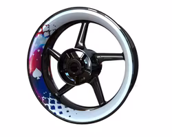 "Spades" Wheel Stickers