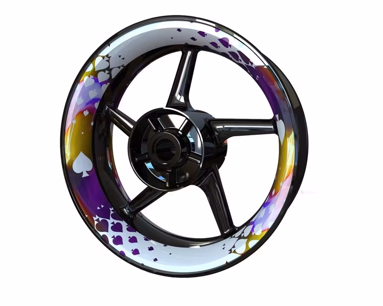 "Spades" - Adesivi per cerchioni