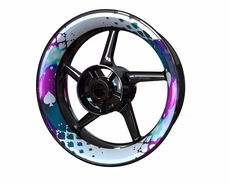 "Spades" - Adesivi per cerchioni