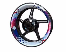 "Spades" Wheel Stickers