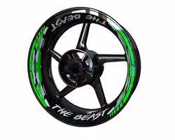 "THE BEAST" Wheel Stickers