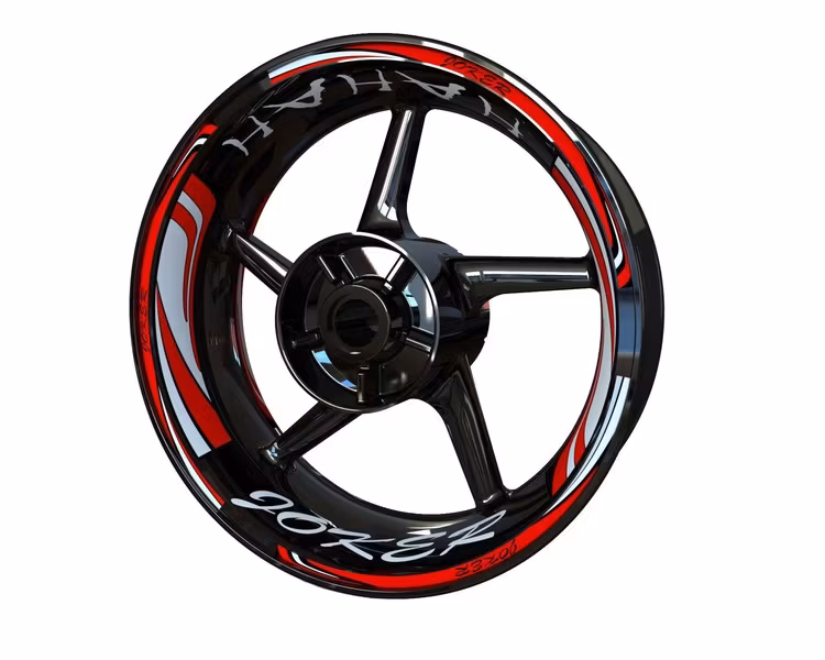 "JOKER HAHAH" Wheel Stickers