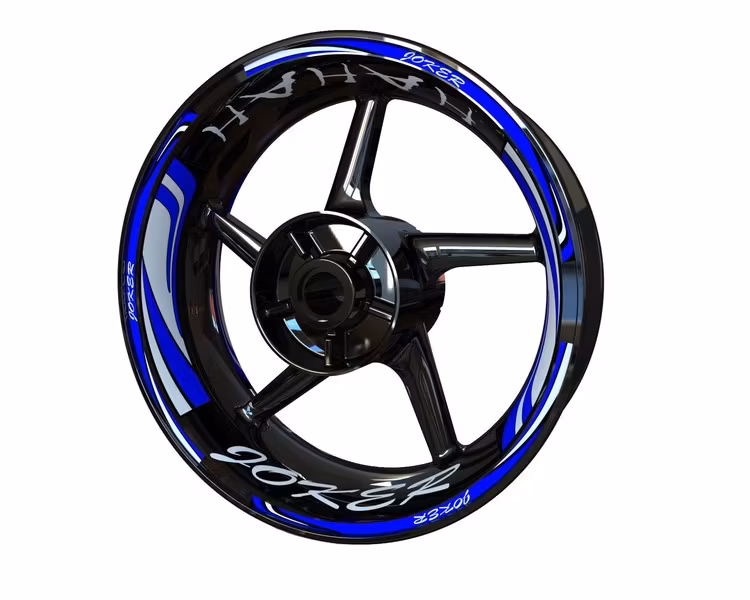 "JOKER HAHAH" Wheel Stickers