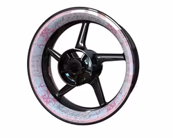 "Ride Like A Girl" - Adhesivos para llantas