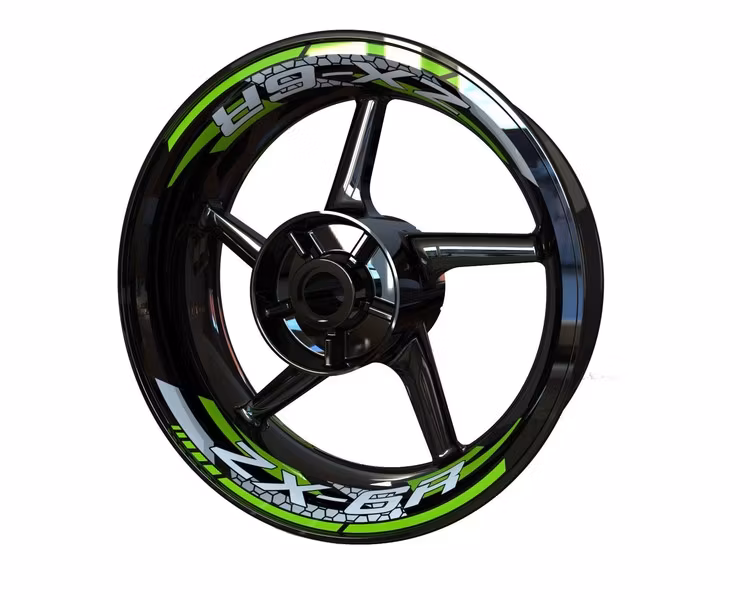 Adesivi per cerchioni - Per ZX-6R - "Torque"