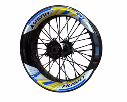 701 Husky Wheel Stickers - "Velocity"