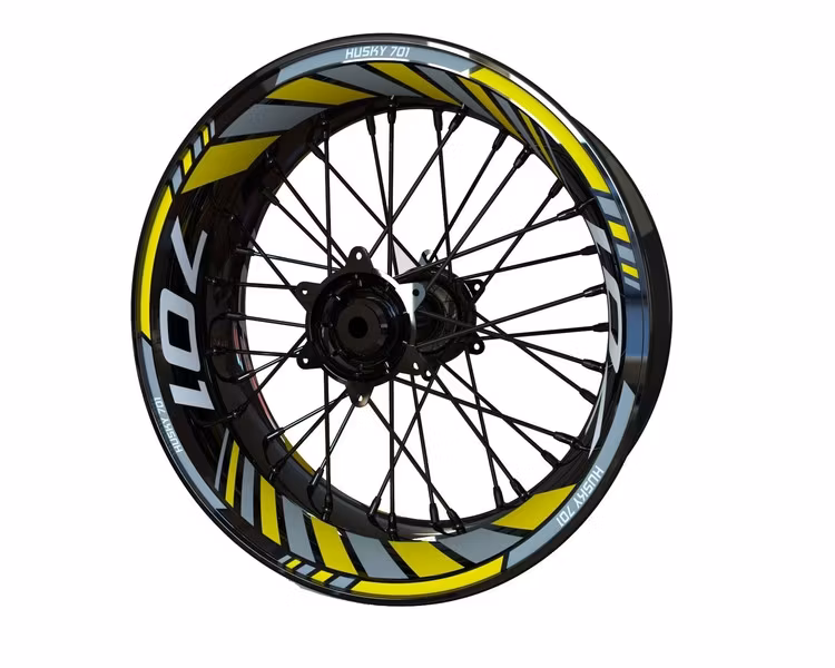 701 Supermoto Wheel Stickers - "Classic"