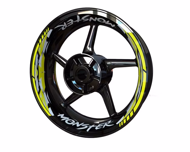 "MONSTER" - Adesivi per cerchioni