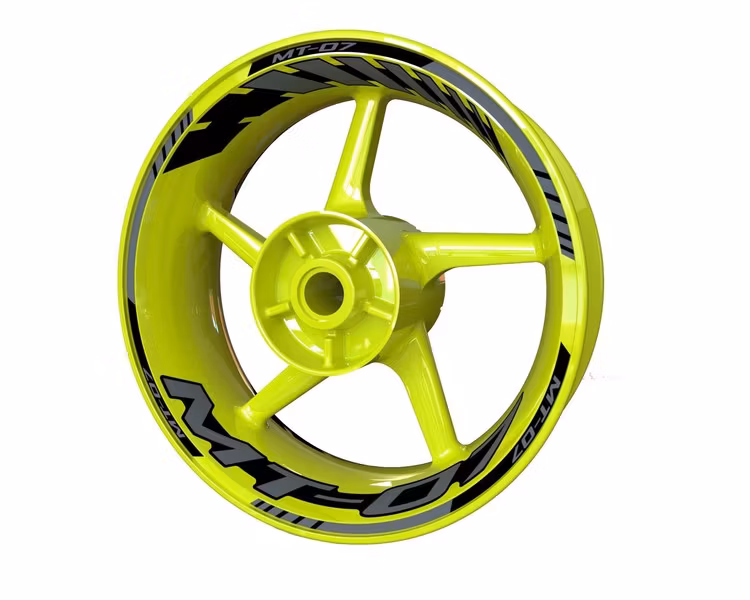 MT-07 Wheel Stickers - "Classic"
