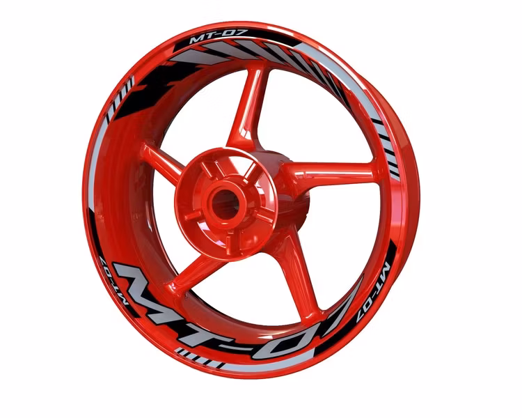 MT-07 Wheel Stickers - "Classic"