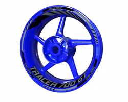 Tracer 700 GT Rim Stickers - "Classic"