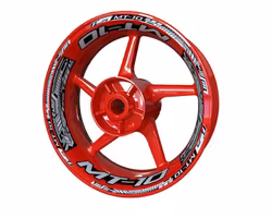 MT-10 Wheel Stickers - "Steel Stripes"