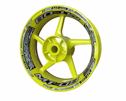 MT-09 Wheel Stickers - "Steel Stripes"