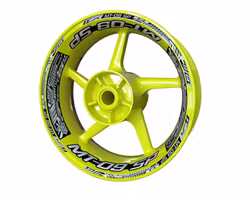 MT-09 SP Wheel Stickers - "Steel Stripes"