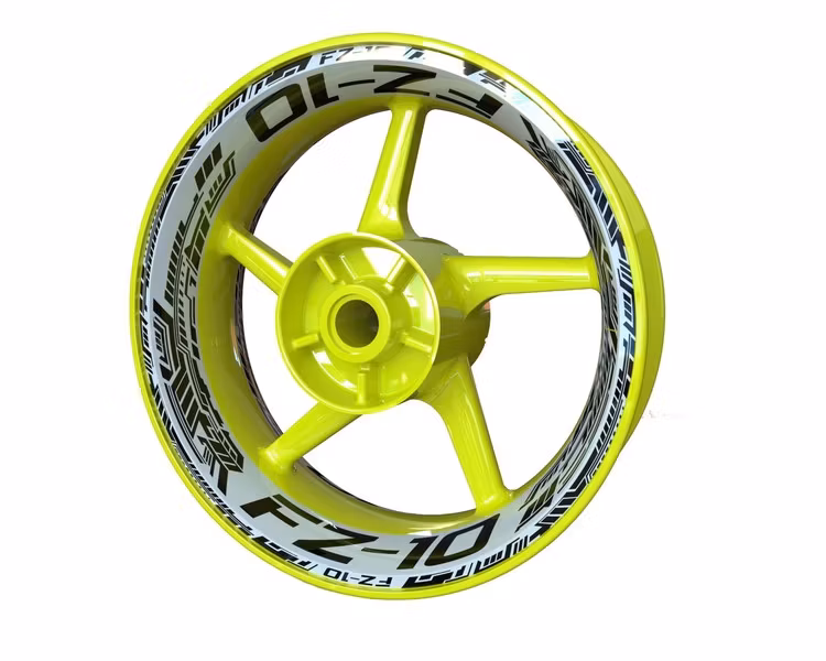 FZ10 Wheel Stickers - "Steel Stripes"