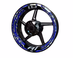 R1 Wheel Stickers - "Steel Stripes"