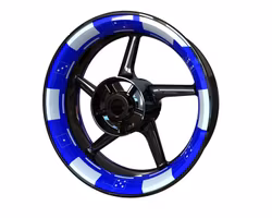 "Poker Chip" Wheel Stickers