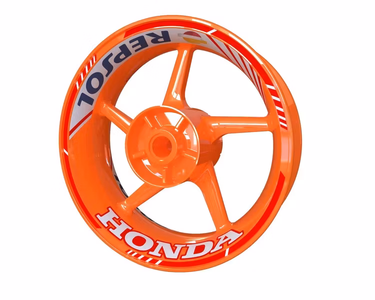 Wheel Stickers - "Repsol"