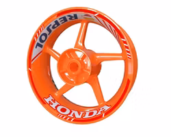 Wheel Stickers - "Repsol"