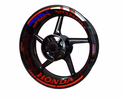 Honda Wheel Stickers kit - Premium Design